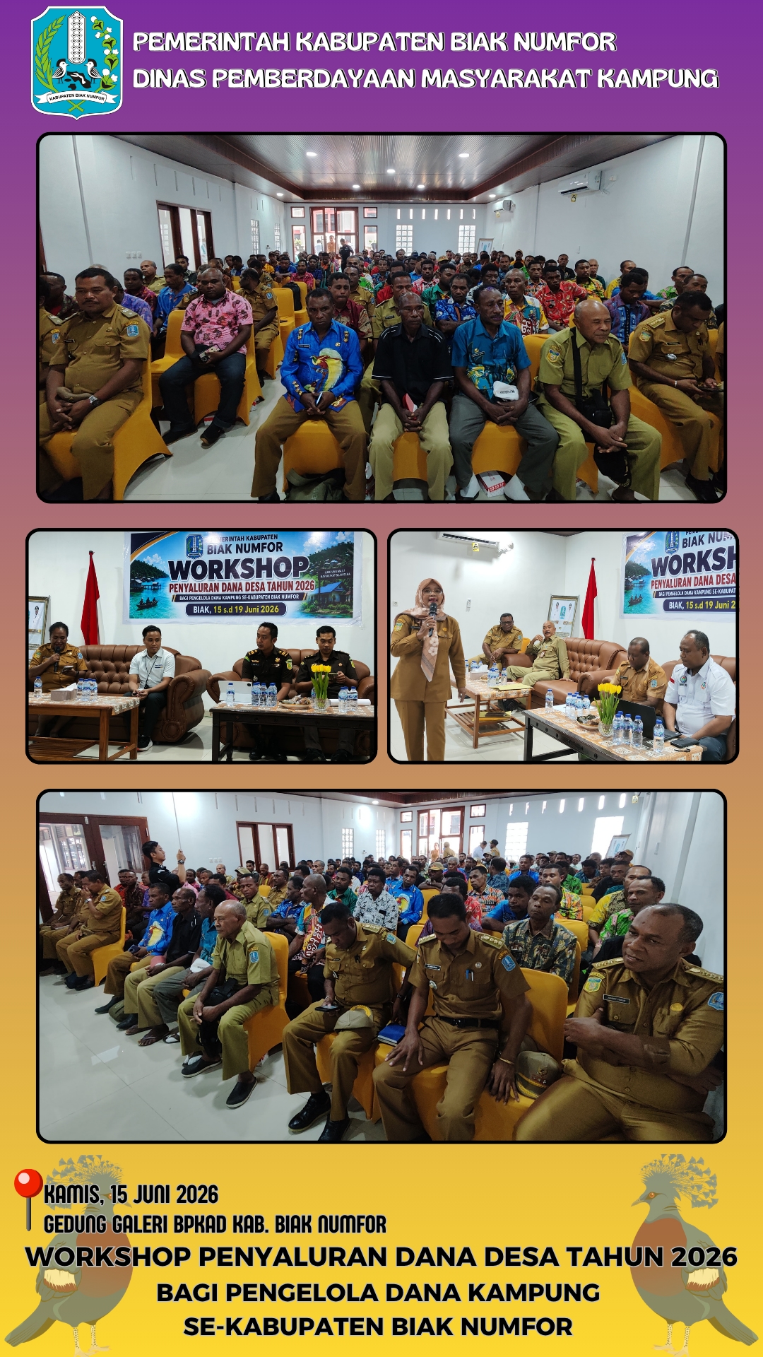WORKSHOP PENYALURAN DANA KAMPUNG