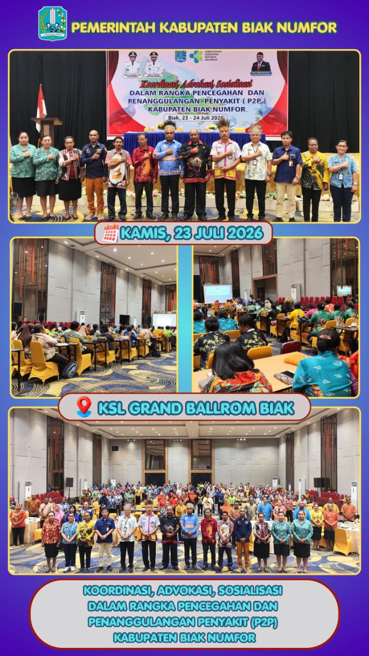 kegiatan Sosalisasi Pengelolaan Website OPD di lingkungan Pemarintahan Kabupaten Biak Numfor